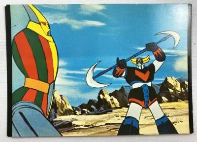 Goldorak - Carte Postale Antenne 2 (1979) N�001