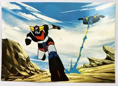 Goldorak - Carte Postale Antenne 2 (1979) N�002