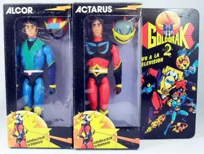 Goldorak - Ceji Arbois - Actarus & Alcor - Figurines articul�es 20cm
