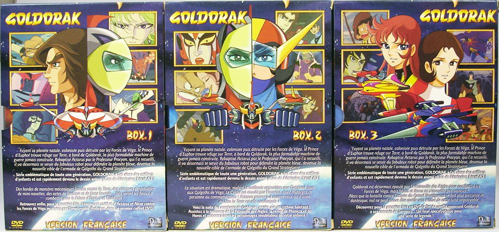 GOLDORAK - Coffret 3DVD - Vol 3 - Episodes 25 a 36 Edit.  COLLECTOR - 0888837625920 - Goldorak - DVD - 12.99€