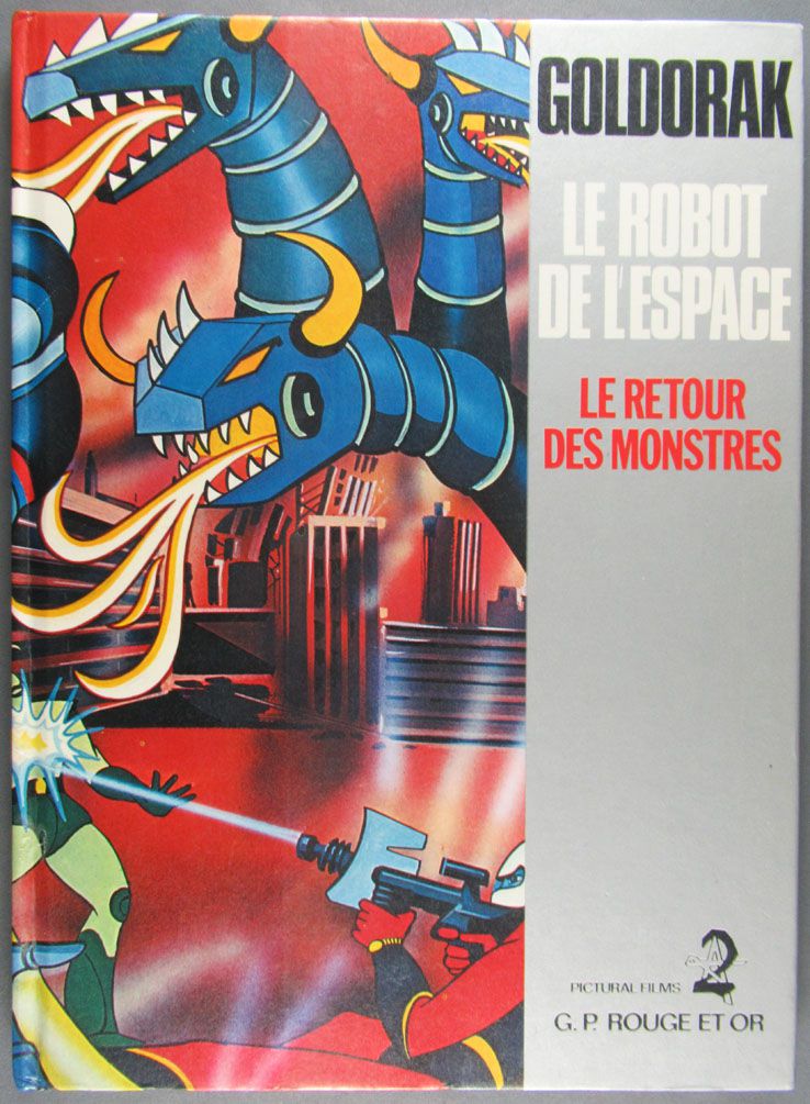 La nouvelle offensive de Véga - livre Goldorak - le robot de l'espace