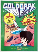 Goldorak - Editions Télé-Guide - Bi-mensuel (avec 18 autocollants & poster) n°26