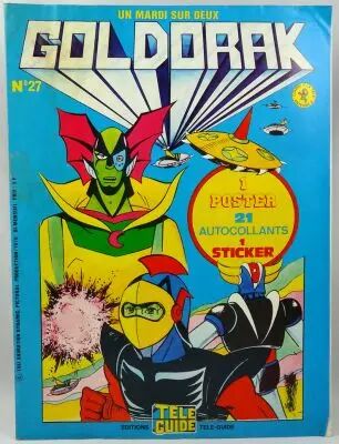 Goldorak - Editions T�l�-Guide - Bi-mensuel (avec 21 autocollants & poster) n�27