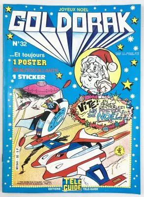 Goldorak - Editions T�l�-Guide - Bi-mensuel (avec 21 autocollants & poster) n�32