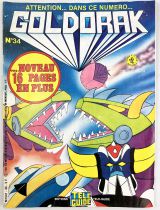 Goldorak - Editions Télé-Guide - Bi-mensuel (avec poster) n°34