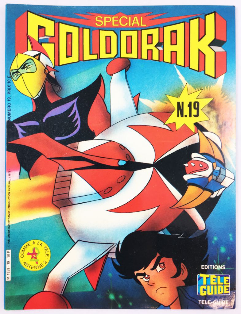 Goldorak célèbre ses 45 ans avec une BD, un retour à la télé et