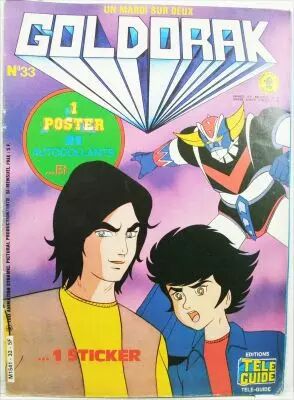 Goldorak - Editions T�l�-Guide - Le Journal de Goldorak n�33