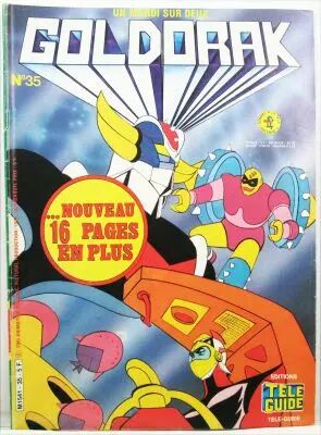 Goldorak - Editions T�l�-Guide - Le Journal de Goldorak n�35