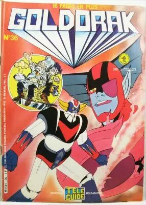 Goldorak - Editions T�l�-Guide - Le Journal de Goldorak n�36