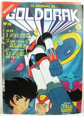 Goldorak - Editions T�l�-Guide - Le Journal de Goldorak n�39