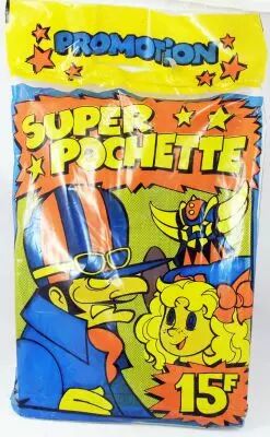 Goldorak - Editions T�l�-Guide - Super Pochette Promotionelle (Goldorak, Candy, Scoubidoo, Pierrafeu)