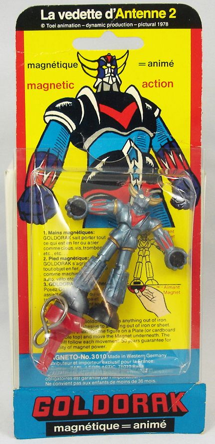 Goldorak - Figurine magnétique Magneto n°3010 - Goldorak