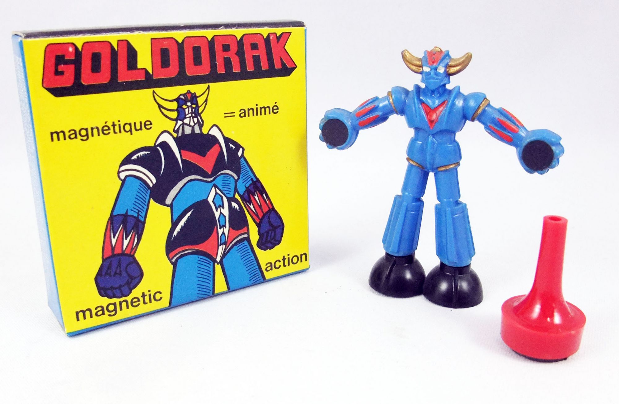 Goldorak - Figurine magnétique Magneto n°3136 - Goldorak (coloris bleu mat)