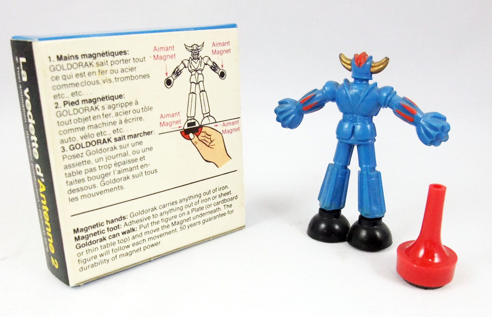 Goldorak - Figurine magnétique Magneto n°3136 - Goldorak (coloris bleu mat)