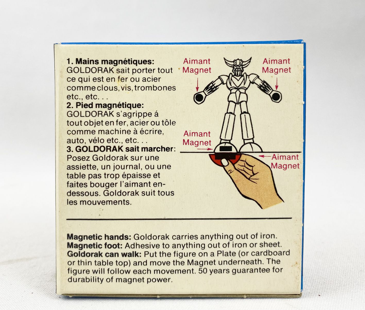 Goldorak Magneto - Présentoir de magasin avec 4 figurines magnétiques Ré -  Boisgirard Antonini