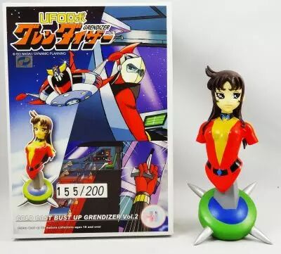 Goldorak - High Dream - Figurines Vinyl 16cm Patrouille Des Aigles Actarus Venusia Alcor Phenicia A23073