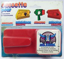 Goldorak - Meccano - Cassette pour projecteur Minicinex Goldorak \'\'Les Soucoupes de l\'infini\'\'