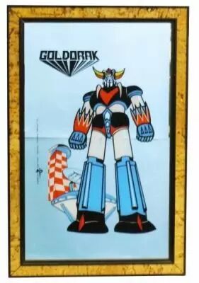 Goldorak - Miroir Imprim� 29x44cm 1978