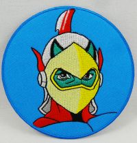 Goldorak - Patch Ecusson brodé thermocollant 9cm - Actarus Prince d\'Euphor