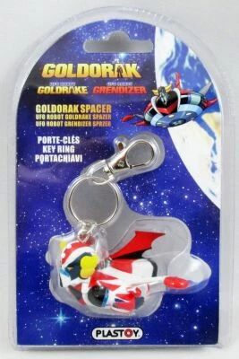 Goldorak - Plastoy - Figurine porte-cl�s PVC 6cm SD Soucoupe Spazer