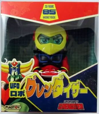 Goldorak - Plastoy - Figurine Tirelire 15cm SD Duke Fleed (Actarus)