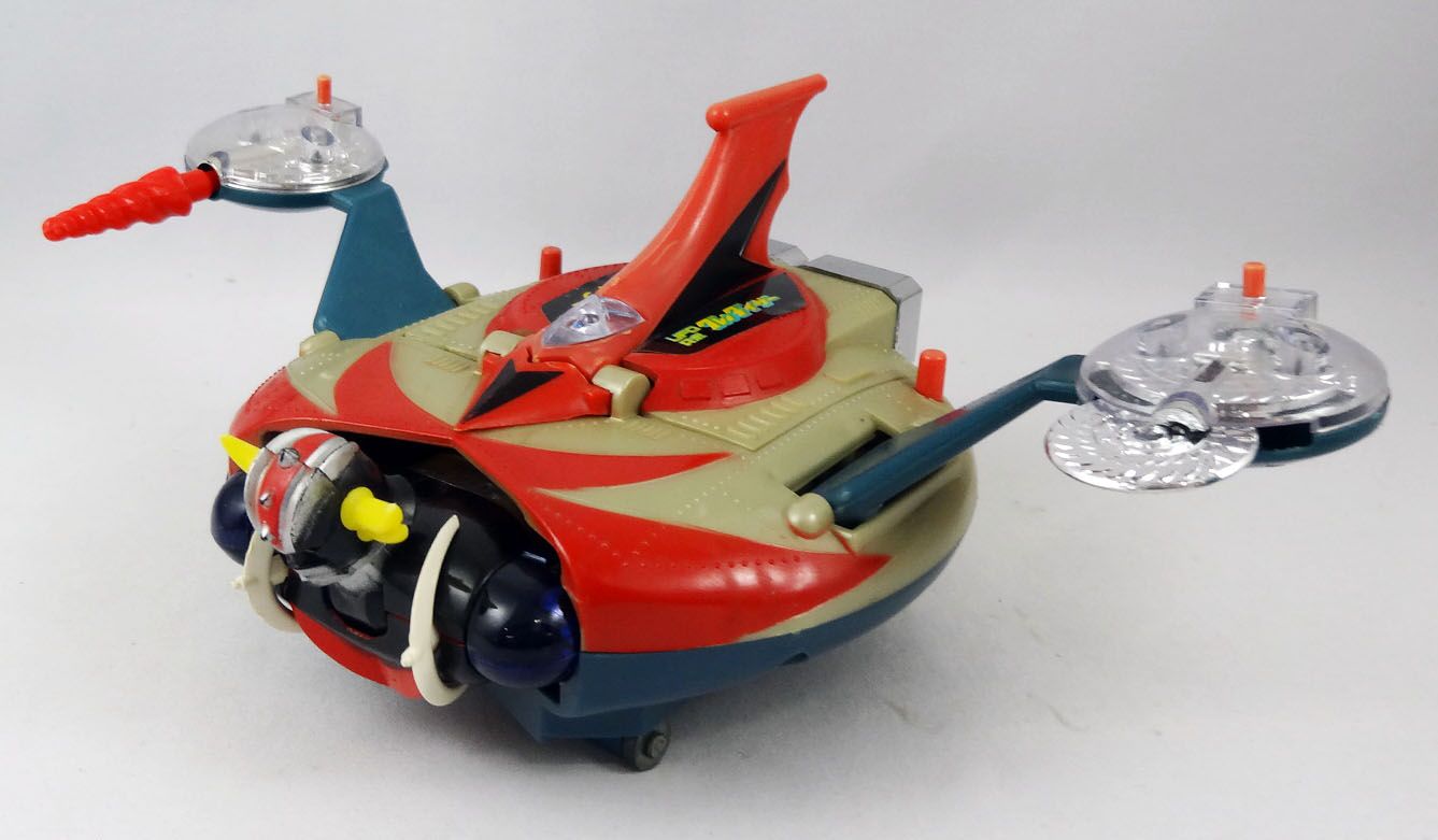 Goldorak/Grendizer & soucoupe en lose - popy/matte l- jouet rétro