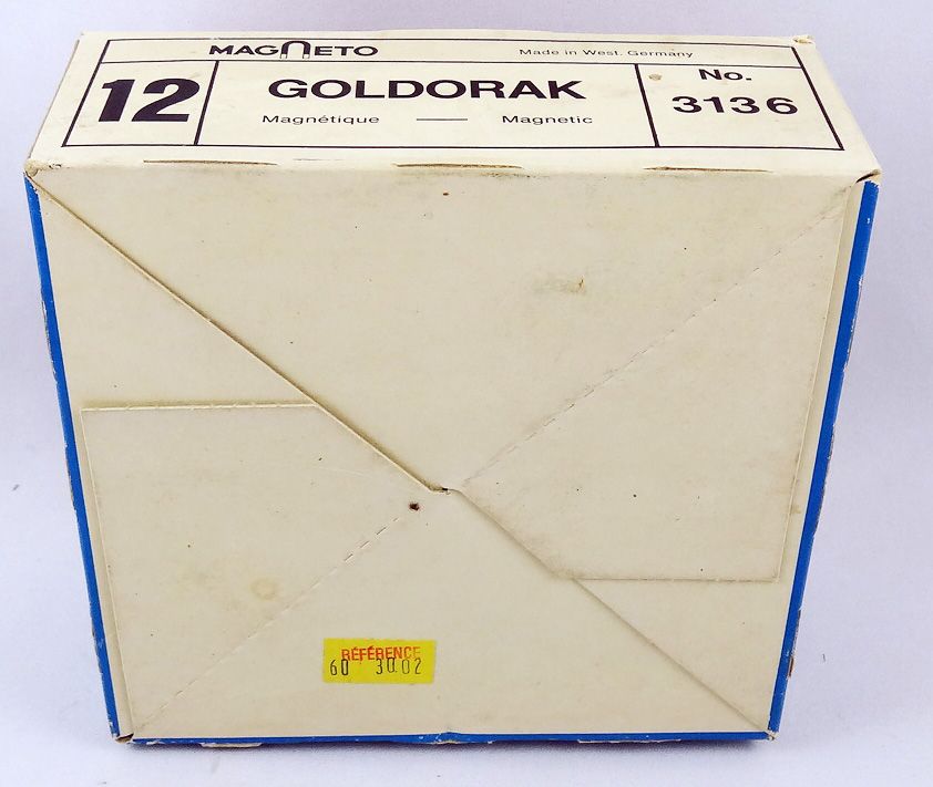 Goldorak - Présentoir de 12 Figurines magnétiques Magneto n°3136