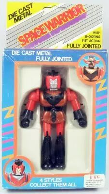 Goldorak - Space Warrior - Figurine bootleg die-cast m�tal 10cm - Mod�le B (torse noir & or)
