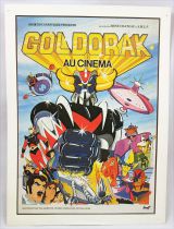 Goldorak au Cinéma - Affichette fiche technique d\'exploitation - Toei Dynamic Pictural AMLF-Paris