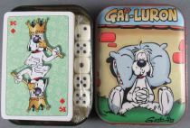 Gotlib - Jeu de Cartes & Dés en Boite Métal - Gai-Luron