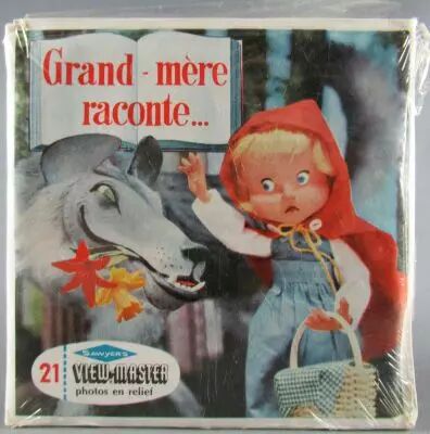 Grand M�re Raconte... - Pochette de 3 Disques View-Master 3D