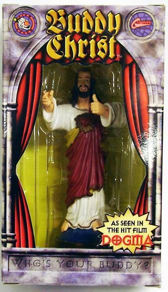 Graphitti Designs Dogma Film Kumpel Christus Jesus Dashboard Figur PVC Statue 