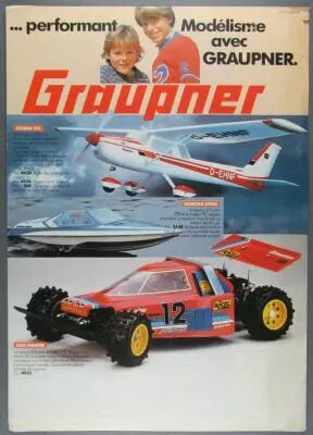 Graupner Catalogue D�pliant A4 1987