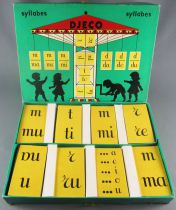 Green Djeco Syllables - Vintage Learning Reading Game - Mint in Box