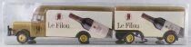Grell Dgd Ho 1:87 Man B&uuml;ssing 8000 Gold Truck & Le Filou Red Wine Road Trailer Mint in Box