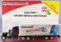 Grell Giveaway Ho 1/87 Camion M&eacute;dical Peterbilt 378 Noir Blend a Med Neuf Blister