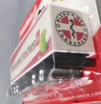 Grell Giveaway Ho 1/87 Camion Recherche M&eacute;dicale Peterbilt 378 Noir Blend a Med Neuf Blister