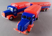 Grell Ho 1/87 2 Camions Man + Remorque Bâché Société Haribo 1956