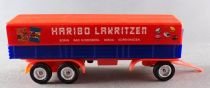 Grell Ho 1/87 2 Camions Man + Remorque Bâché Société Haribo 1956