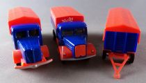 Grell Ho 1/87 2 Camions Man + Remorque Bâché Société Haribo 1956