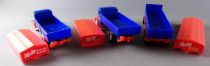 Grell Ho 1/87 2 Camions Man + Remorque Bâché Société Haribo 1956