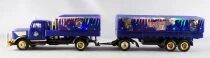 Grell Ho 1:87 Bussing Nag L4500 Blue M&ouml;nchsof Beer Delivery Truck & Road Trailer