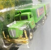 Grell Ho 1/87 Camion Bussing Nag L4500 Vert Plateau Brasseur B&auml;ch&eacute; Bi&egrave;re Eretenburger & Remorque Neuf Blister