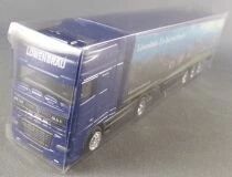Grell Ho 1/87 Camion Daf 95 XF Bleu Semi Remorque Bi&egrave;re L&ouml;wenbr&auml;u Neuf Boite