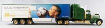 Grell Ho 1/87 Camion Freightliner FLD 120 Vert Semi Remorque Bi&egrave;re Bitburger J&ouml;rg Wontorra