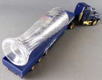 Grell Ho 1/87 Camion Mack Vision Bleu Semi Remorque Brasseur Surbaiss&eacute;e Verre &agrave; Bi&egrave;re Paulaner
