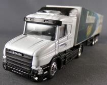 Grell Ho 1/87 Camion Scania T164 Blanc Semi Remorque Brasseur Krombacher
