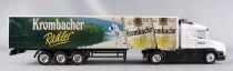 Grell Ho 1/87 Camion Scania T164 Blanc Semi Remorque Brasseur Krombacher