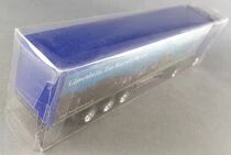 Grell Ho 1:87 Daf 95 XF Blue Truck & L&ouml;wenbr&auml;u Beer Road Trailer Mint in Box
