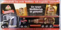 Grell Ho 1:87 Freightliner FLD 120 Black Truck & Urbanus Beer Road Trailer Mint on Card